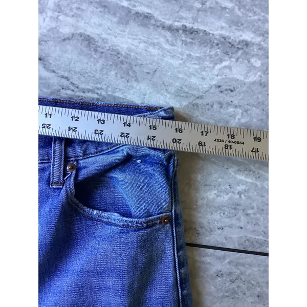 Abercrombie & Fitch The Mom High Rise Jeans Medium Wash Blue Size 31 12 Regular - Image 3