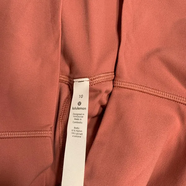 lululemon athletica align pant 25” petal briar rose 10 - Image 6