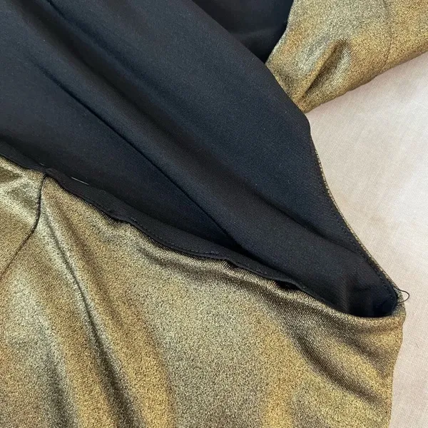 🔥5 for $25🔥 Bebe gold cutout mini bodycon cocktail party dress size XS - Image 11