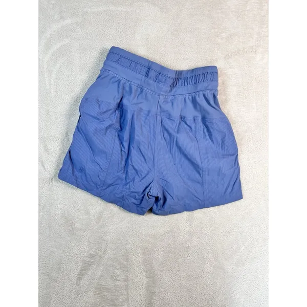 Lululemon Dance Studio High-Rise Short 3.5 Inseam Lined Oasis Blue Workout Gym 0 - Image 5