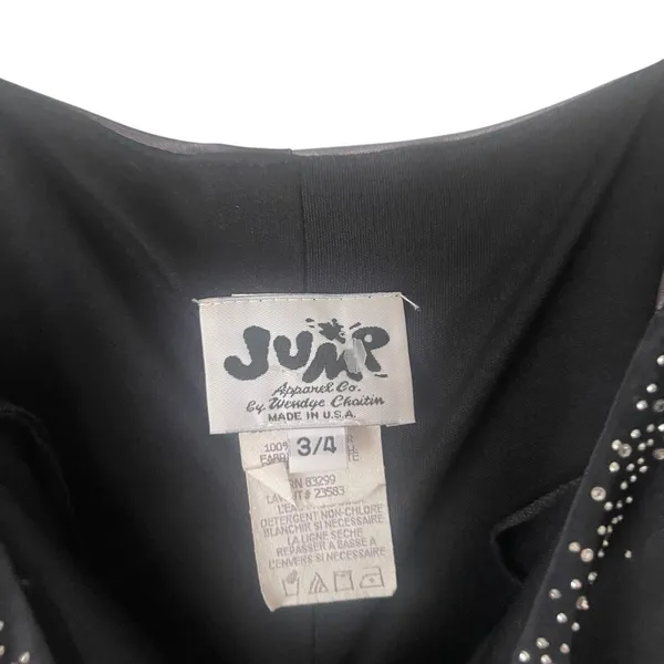 JUMP‎ Y2k Junior's Size 3/4 Bedazzled Whimsigoth Ombre Purple Maxi Prom Dress - Image 9