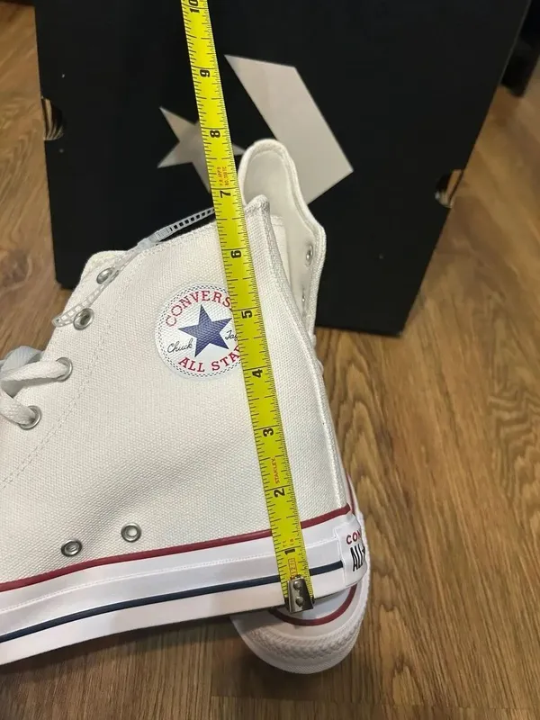 CONVERSE Chuck Taylor All Star Wedge Platform lace up shoes sneakers sz 9 new - Image 5