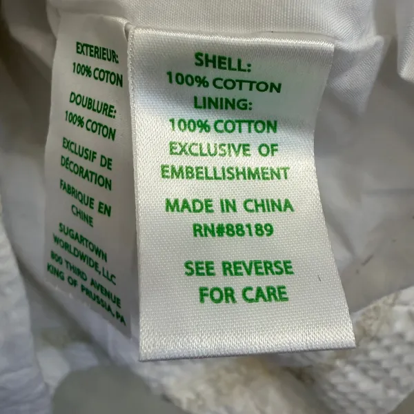 Lilly Pulitzer Gabby Shift Dress Womens 0 Resort White Seersucker‎ Bridal Preppy - Image 13