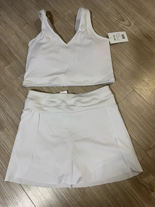& Other Stories Women’s White 2-Piece Athletic Set 🤍 - Image 2