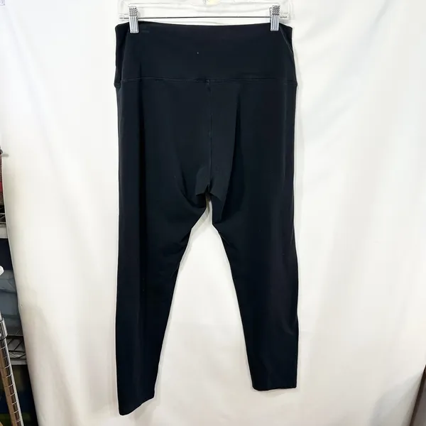OFFLINE by Aerie XL Leggings OG Original High Waisted Solid Black Ankle‎ 1383 - Image 2