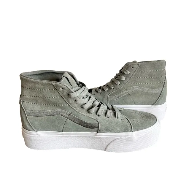 Vans Sk8-Hi Tapered Mono Embroidery Shadow Unisex Shoe Size 7.5 or 9 #832A - Image 6