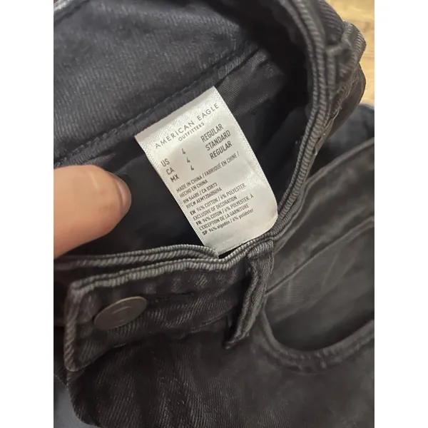 Darkwash distressed AE jeans - Image 2
