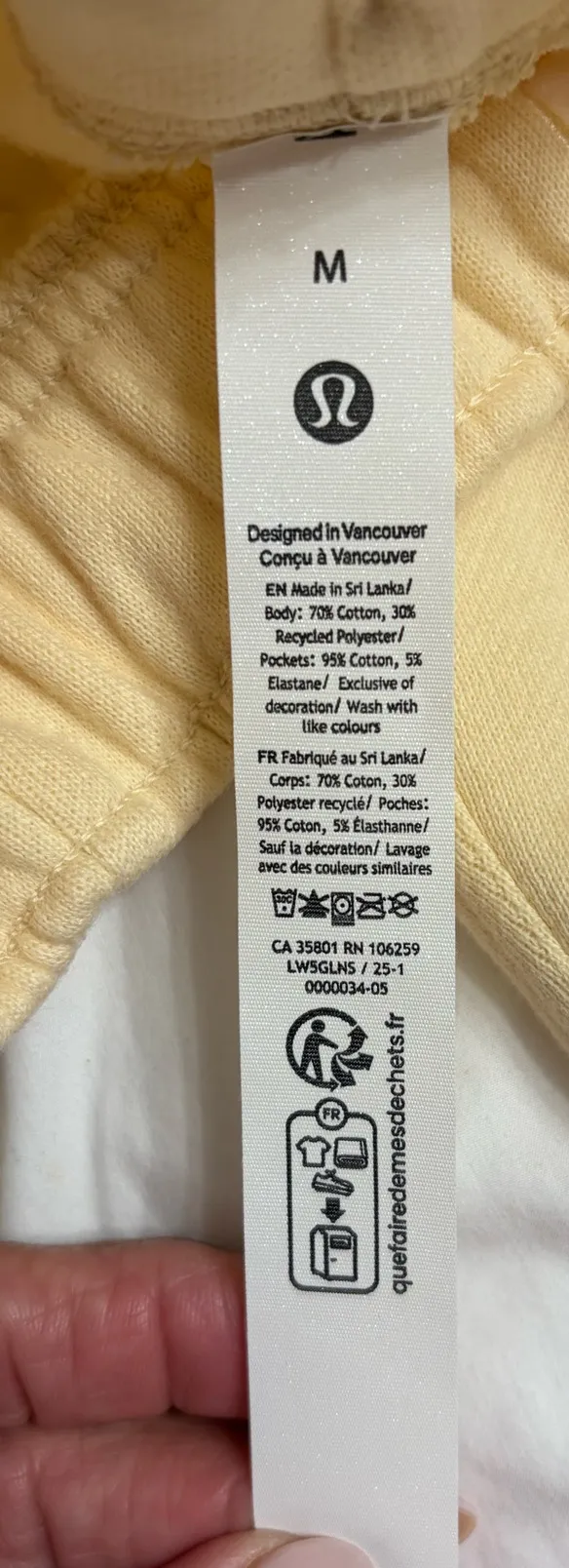 Lululemon Sweatpants Joggers Drawstring - Image 4