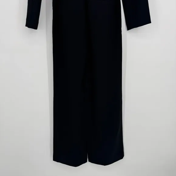 Babaton Innovator Jumpsuit Size XS Black Tailored Wide Leg Minimalist Chic‎ - Image 11