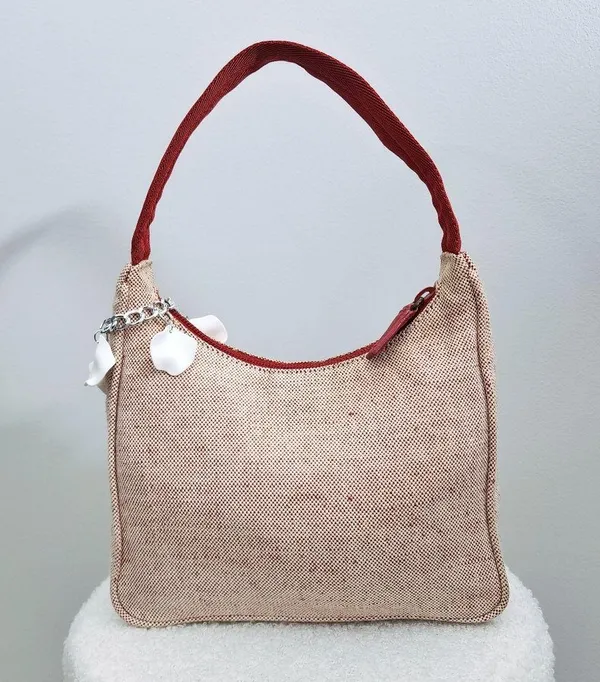 Prada Y2k Sports Canapa Hobo Bag - Image 2