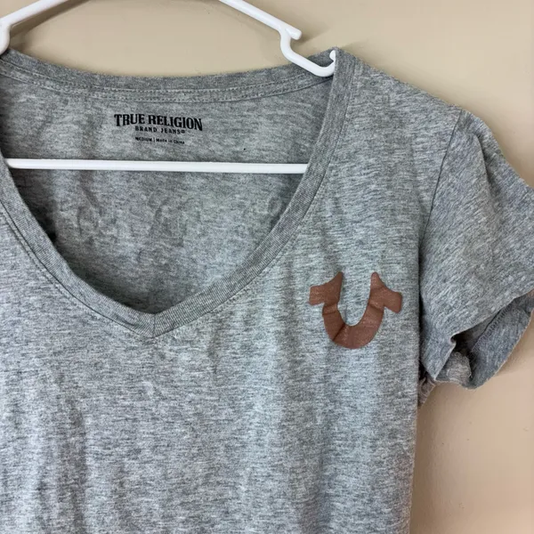 True Religion V Neck Short Sleeve  - Image 3