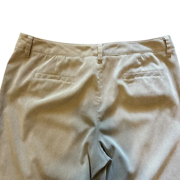 Corduroy Pants Soft SZ 14 High Rise Straight Leg Office Chic New Directions - Image 6