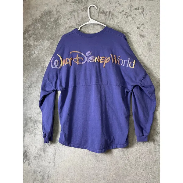 Walt Disney World 50th Anniversary Spirit Jersey Purple‎ Iridescent Large - Image 4