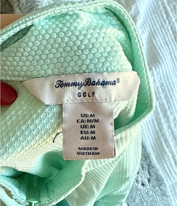 Tommy Bahama Golf Zip Up - Image 5