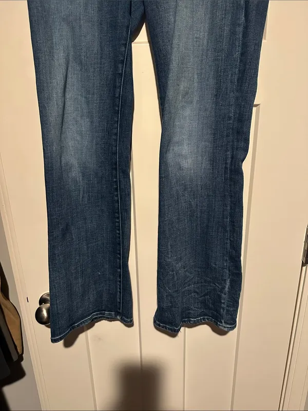 Buckle Women's Dark Blue Bootcut Jeans - Image 4