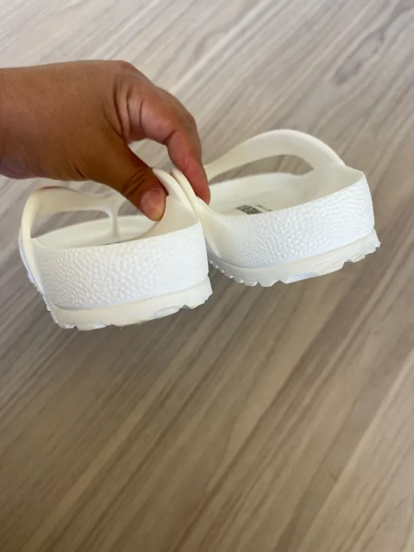 Birkenstock White EVA Flip-Flop Sandals - Image 6