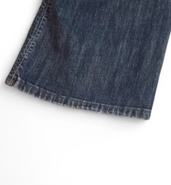 Women’s dark wash low rise jeans - Image 7