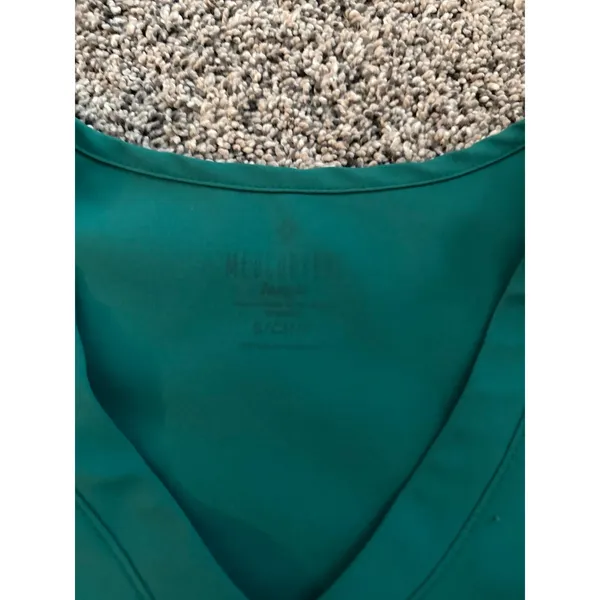 Med Couture‎ Women's Green Short Sleeve Scrub Top Size Small - Image 2