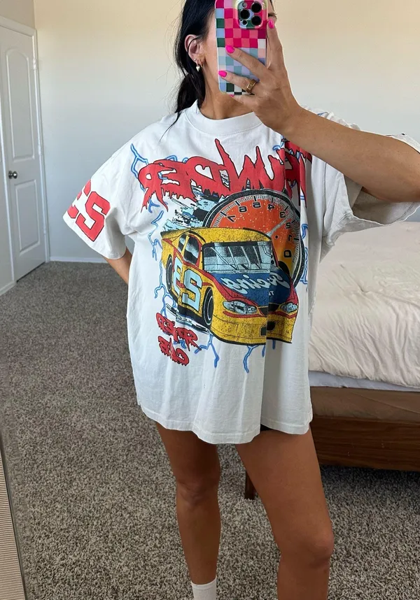 Pacsun thunder speed oversized t shirt - Image 2