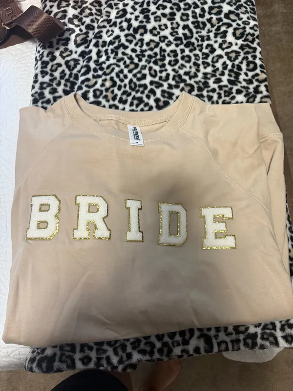 Bride Crewneck Tan Size M - Image 3