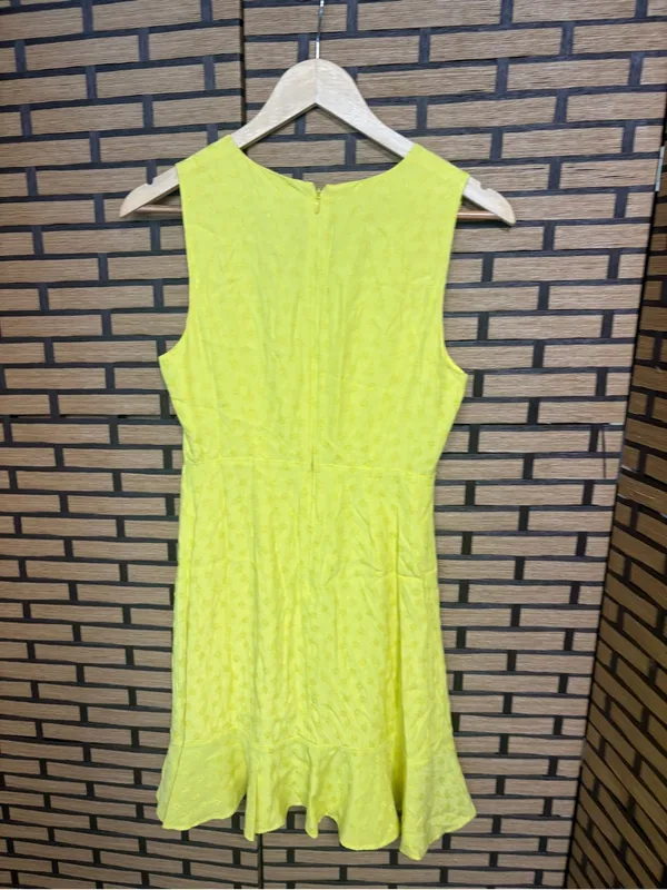 A Loves A Yellow Floral Dress Size XS - Image 2