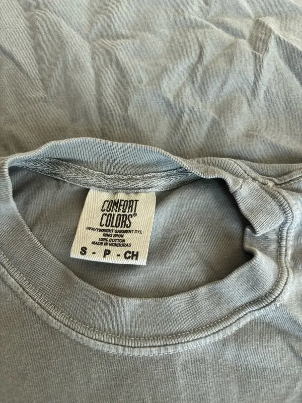 The Seaside Style Comfort Colors T-Shirt Grey - Image 3