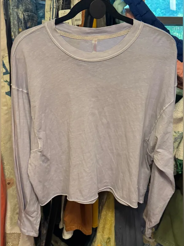 NWOT Free People FP Movement Inspire Layer - violet frost purple - XS - Image 7