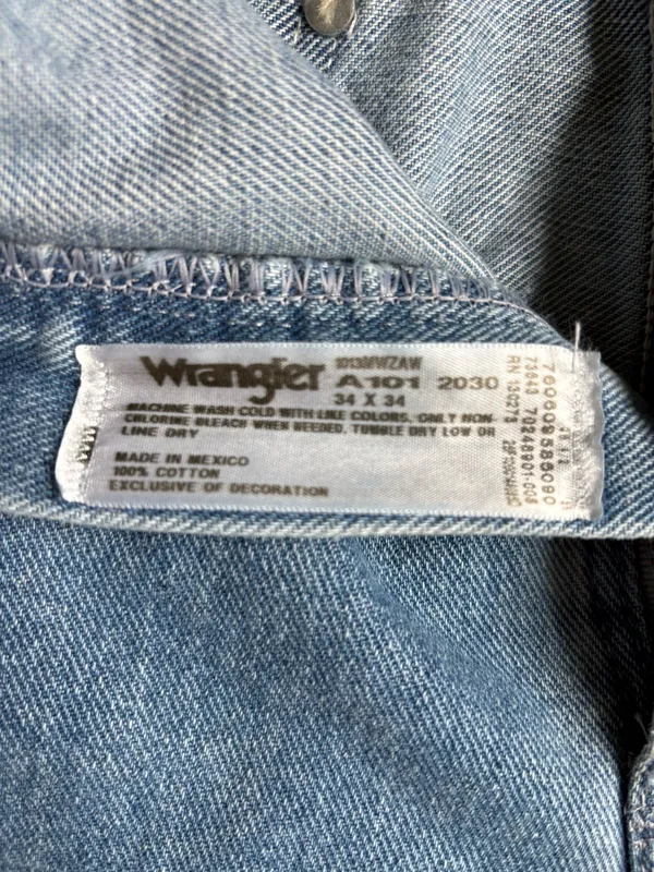 Men’s Wrangler Jeans 34x34 - Image 2