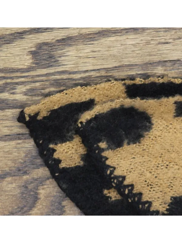 NWT Inc International Concepts Cut Scarf Fuzzy Cozy Warm Leopard Print Brown - Image 8