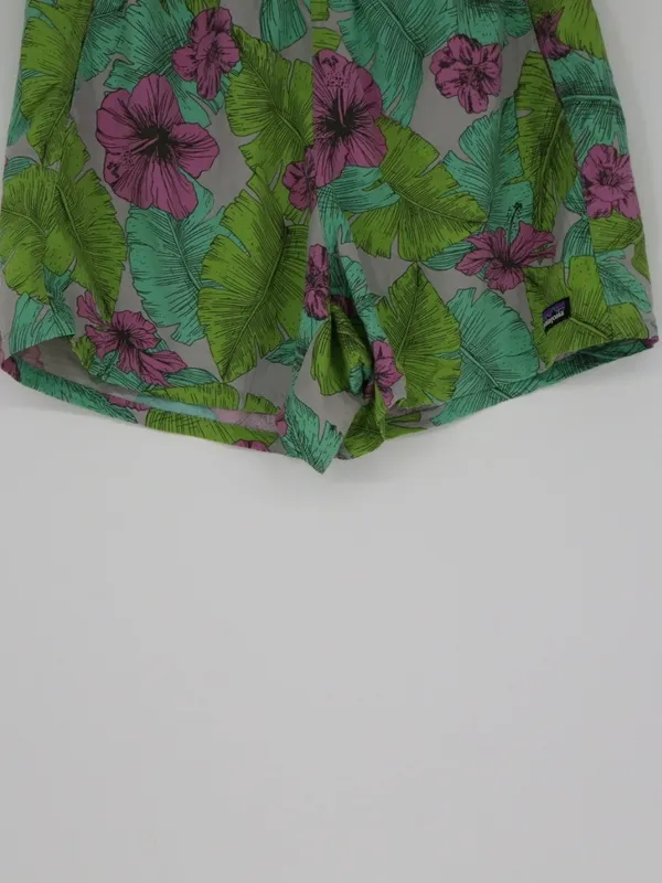 Patagonia Baggies Shorts Women’s Medium Tropical Hibiscus Floral 5 Inch Nylon - Image 3