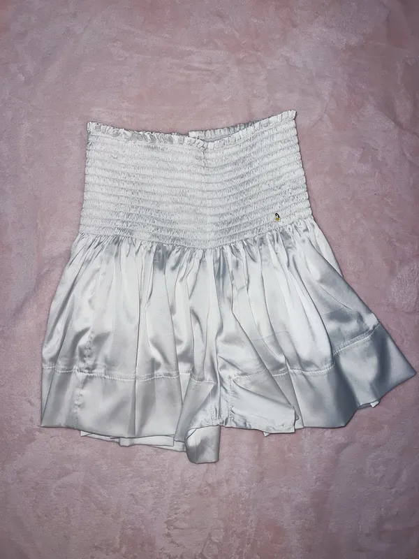 White Natural Life Shorts - Image 2