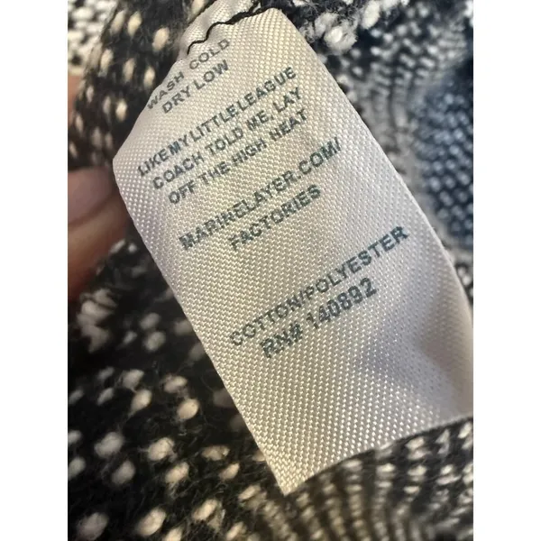 Marine Layer Birdseye Knit Cardigan Sweater Women’s Size XS - Image 7