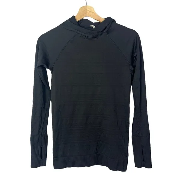 Lululemon Rest Less Fitted‎ Textured Long Sleeve Hoodie 6 - Image 5