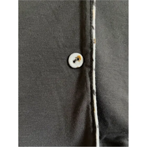 PJ Salvage Grey Pajama Set Pants & Long Sleeve Top Supersoft Cozy Sleepwear XS - Image 12