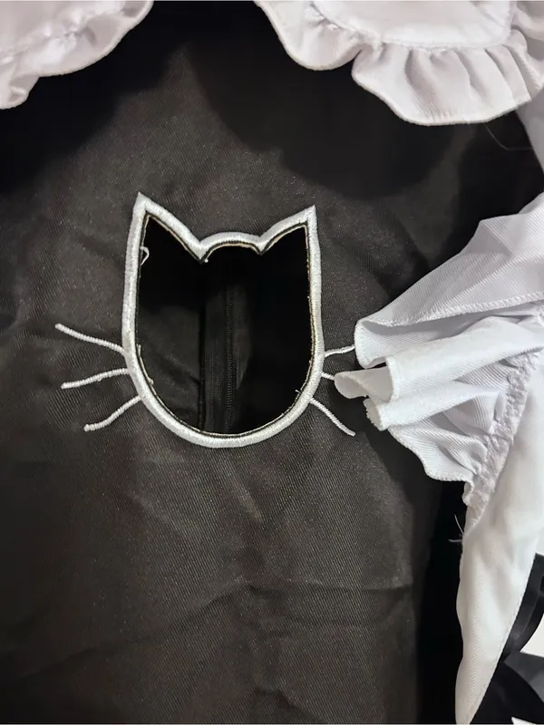 NWOT Anime French Cat Maid Halloween Sexy Dress Up Costume Size Adult Medium - Image 10
