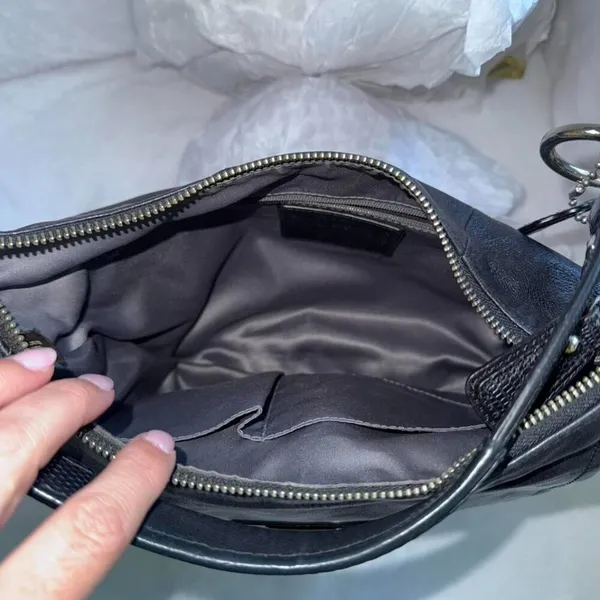 Coach Kristin Black leather purse - Image 5