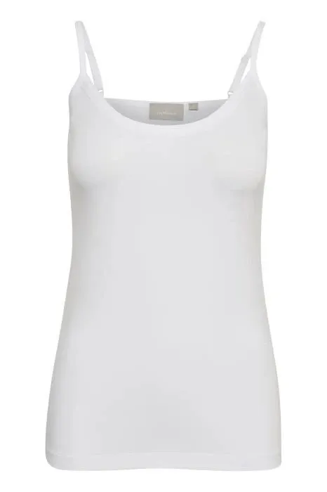 Inwear Finesse white spaghetti strap cami tank top size S small - Image 12