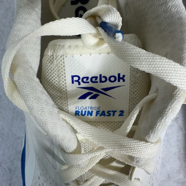 Reebok Men's Shoes Size 9 Floatride Run Fast 2 White Blue Snickers Running Light - Image 11