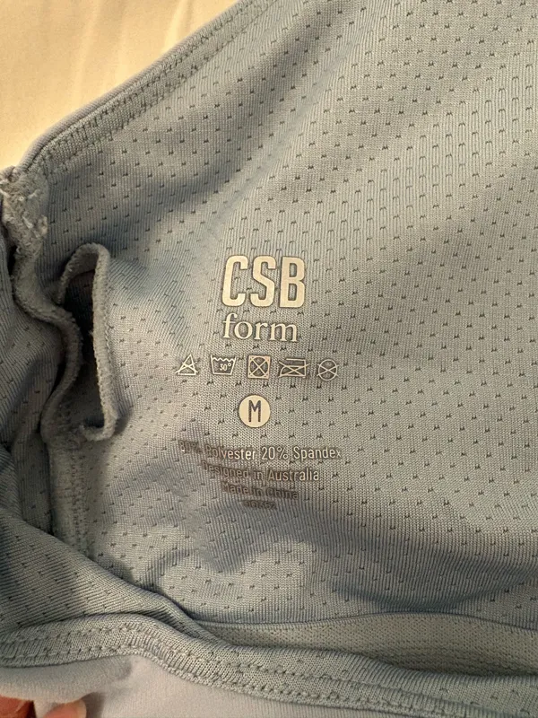 Blue CSB Halter Top Size M - Image 4