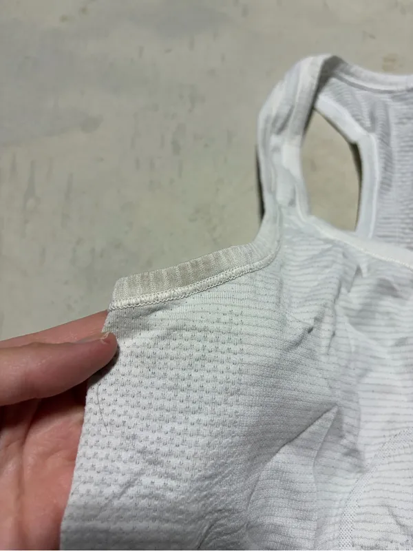 Lululemon White Racerback swiftly tech Tank Top 8 - Image 3