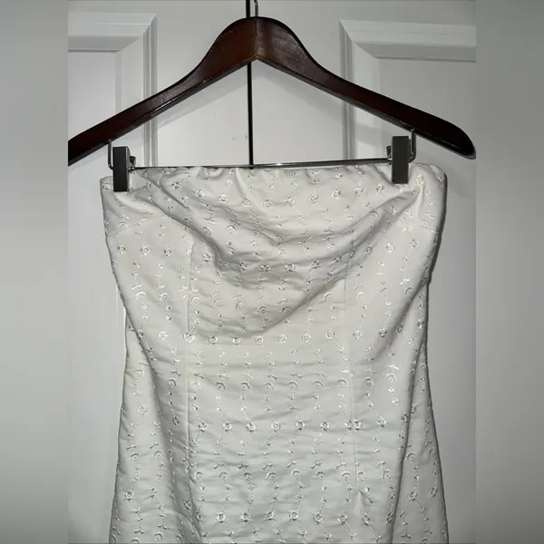 Ms. J Jacobson's Lightweight Strapless Midi Bodycon Dress Size 3 - Image 2