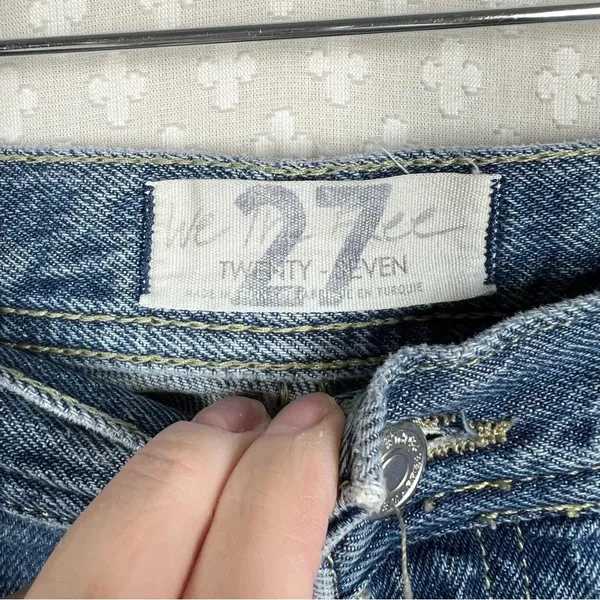 Free People We‎ The Free Maggie Straight High Rise Jeans - Image 4