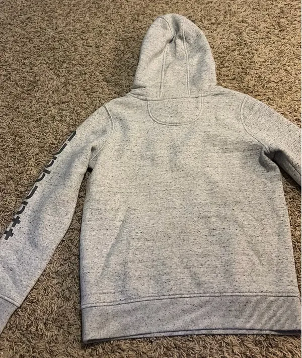 Grey Carhartt Hoodie - Image 3