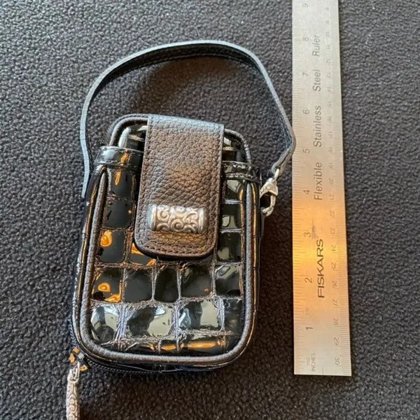 Brighton Patent Leather Wristlet - Image 4