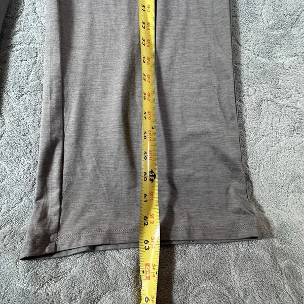 Vuori Lux Intentions Jumpsuit Smoke Heather Grey Womens Medium Travel Comfy - Image 13
