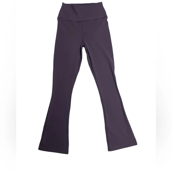 NWOT Spiritual Gangster Dark Purple Flare Leggings Pants Size Small - Image 3