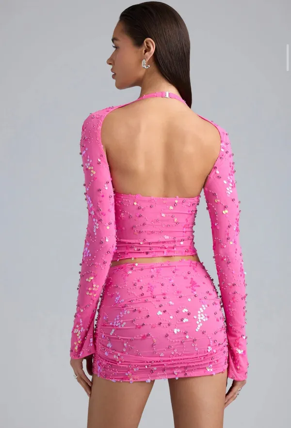 Oh Polly Pink Set Two-Piece - Image 2