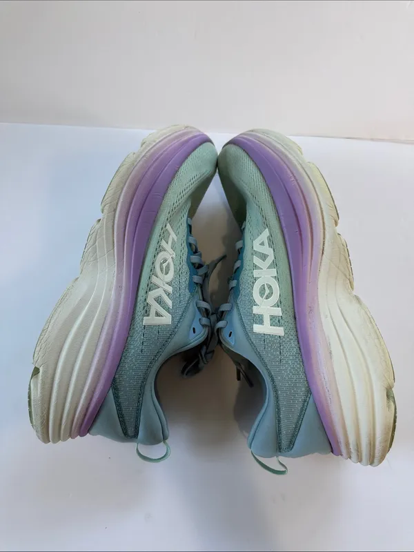 Hoka Women's Mint Green & Lavender Running Shoes - Image 7