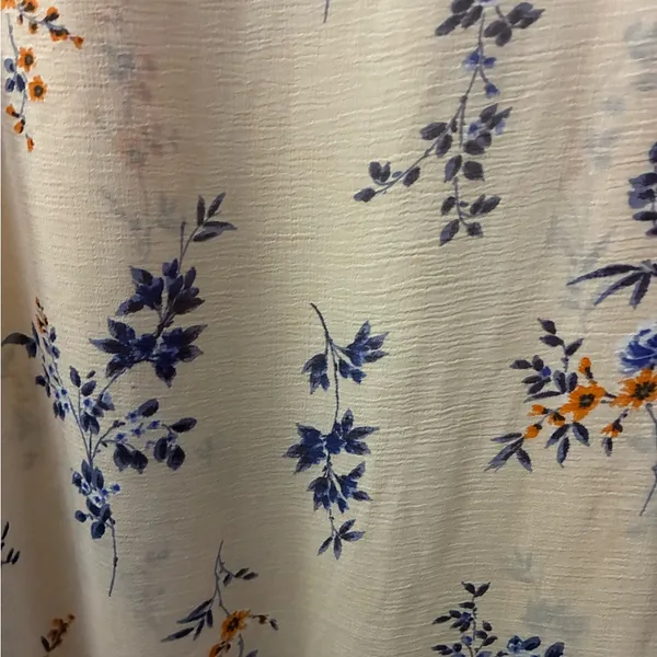I Joah Floral Sleeveless Kimono with Tassel Hem M - Image 7