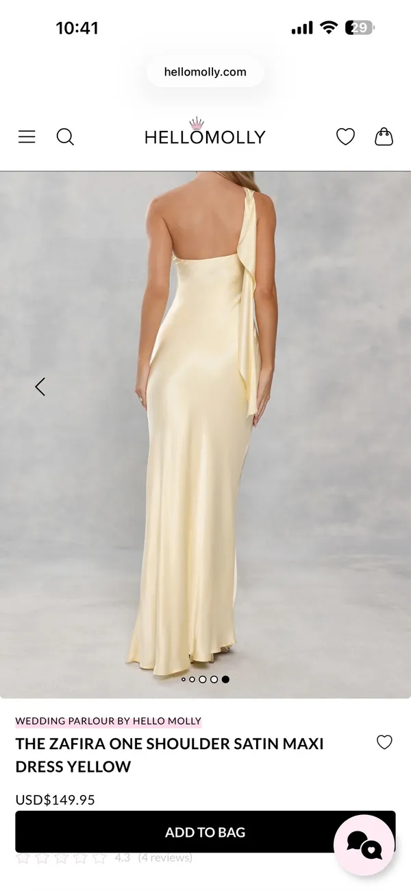 Hello Molly Dress Yellow - Image 9